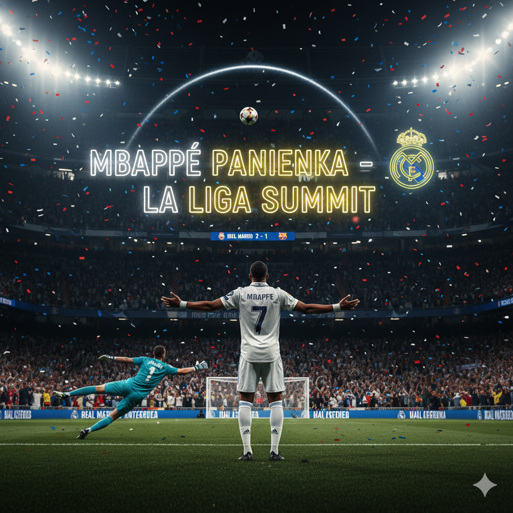 Kylian Mbappé's Panenka Propels Real Madrid to La Liga Summit