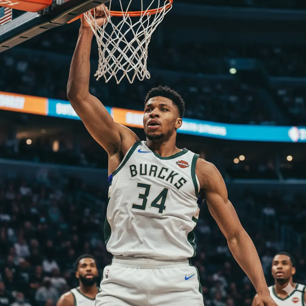 Giannis Antetokounmpo calf strain