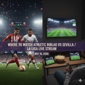 Where to watch Athletic Bilbao vs Sevilla