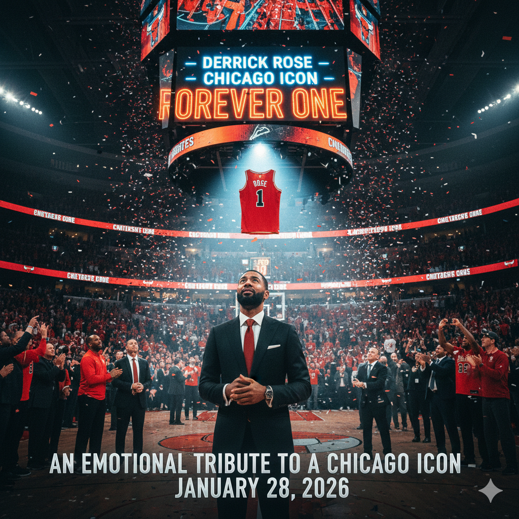 Derrick Rose Jersey Retirement: An Emotional Tribute to a Chicago Icon