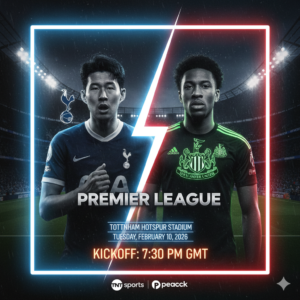 Where to Watch Tottenham vs Newcastle
