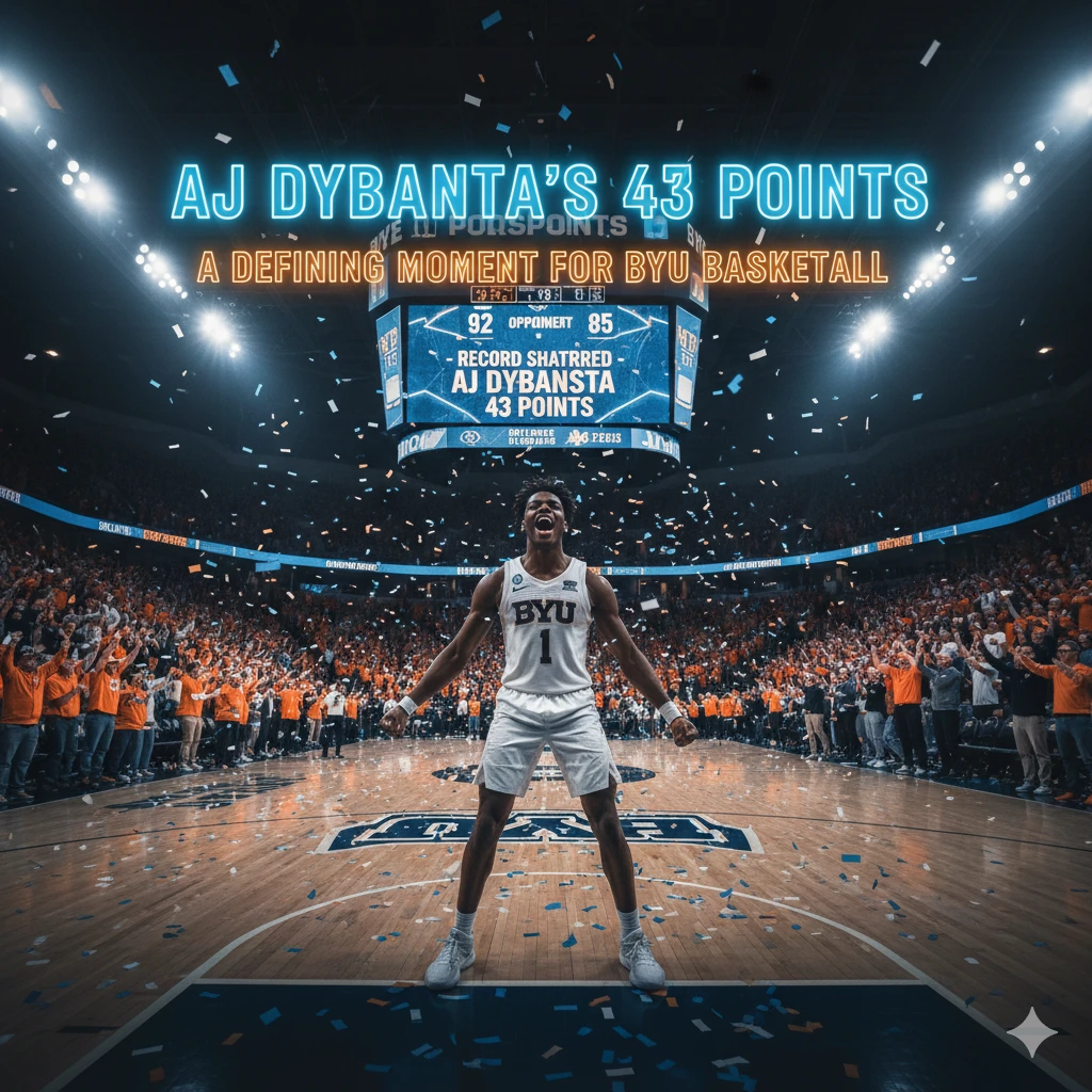 AJ Dybantsa's Record-Shattering 43 Points: A Defining Moment for BYU Basketball
