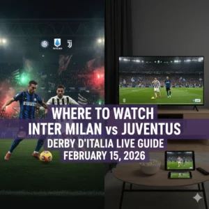Where to Watch Inter Milan vs Juventus