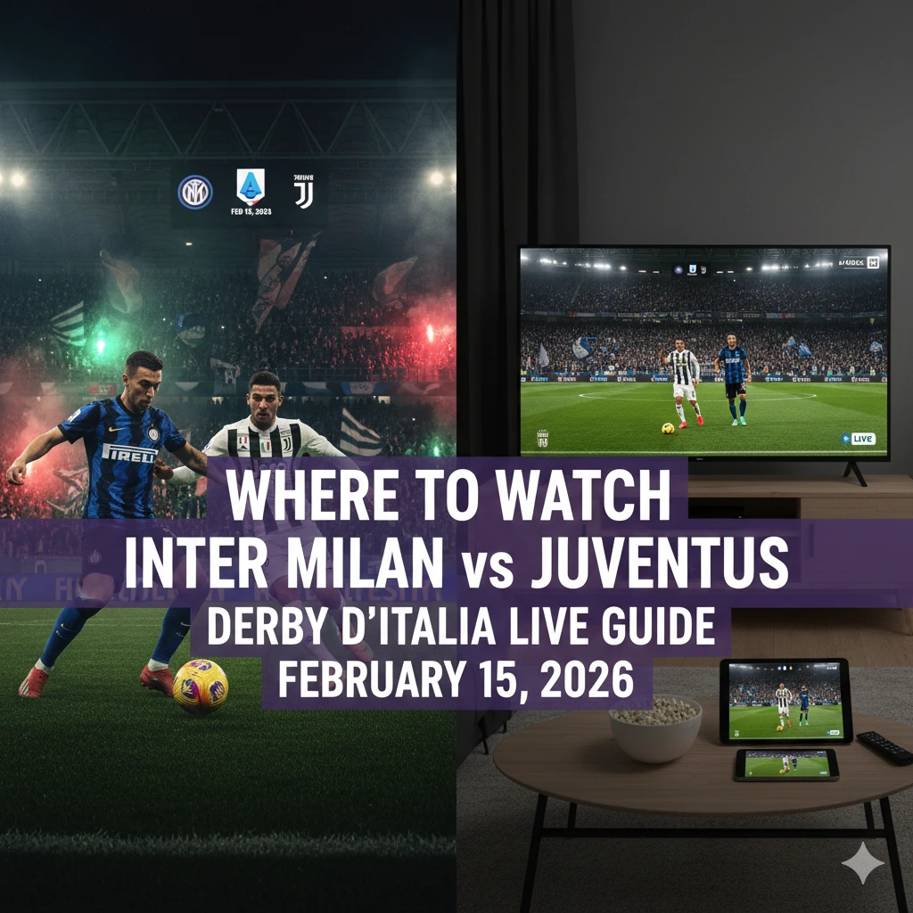 Where to Watch Inter Milan vs Juventus