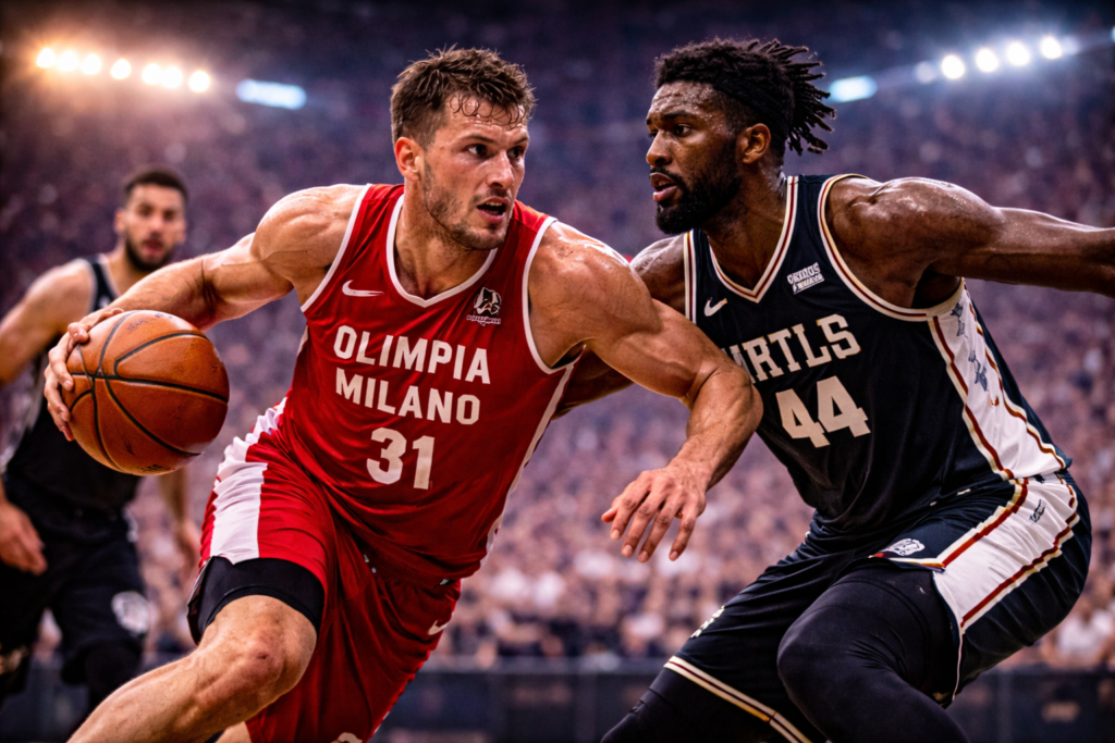 Where to Watch Olimpia Milano vs Virtus Bologna