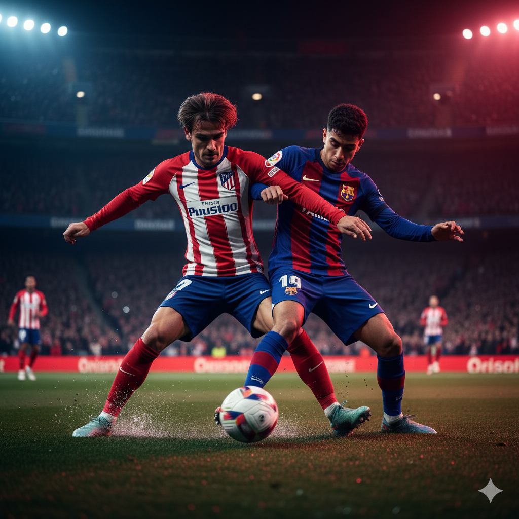 Where to Watch Atletico Madrid vs Barcelona